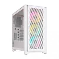 Корпус Corsair iCUE 4000D RGB Airflow Mid-Tower, True White, EAN: 0840006694328
