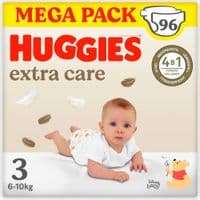 Підгузок Huggies Extra Care Size Розмір 3 (6-10 кг) 96 шт (5029053577944)
