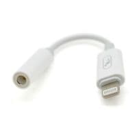 Переходник Lighting(M) =&amp;gt; Jack 3.5mm(F), 5см, White, Box