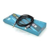 Переходник KSC-427 Lighting(M) =&amp;gt;Jack 3.5mm(M), 1м, Black / Silver, Box