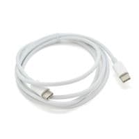 Кабель VEGGIEG TC-406, Type-C(Male) to Type-C(Male) PD cable , Білий, довжина 1,5м, коробка
