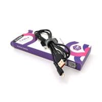 Кабель iKAKU KSC-452 FEIZHUO aluminum alloy charging data cable series for iphone, Black, длина 1,2м, 3,2А, BOX