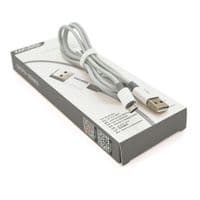 Кабель iKAKU KSC-723 GAOFEI smart charging cable for micro, Gray, длина 1м, 2.4A, BOX
