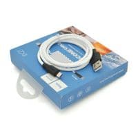 Кабель Hoco X21 Plus Silicone, Micro-USB, 2.4A, White, длина 1,2м, BOX