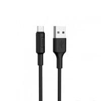 Кабель Hoco X25 Soarer, Micro-USB, 1A, Black, довжина 1,2 м, BOX