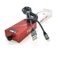 Кабель EMY MY-732, Lighting, 2.4A, Silver, длина 1м, BOX