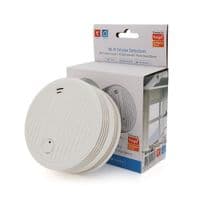 Автономный WiFi датчик дыма с сиреной YOSO Dsmoke WIFI-01 TUYA питание Крона1 шт батареи в комплект не входят