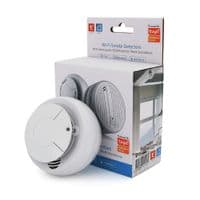 Автономный WiFi датчик 2 в 1 дыма с сиреной YOSO Dsmoke + СО WIFI-03 TUYA питание CR123A 1 шт батарея в комплекте