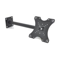 Кронштейн стельовий для TV PiPo PP-DS076-3, 14"-40", до 35кг, поворотний 360", кут нахилу "15", Black, Box