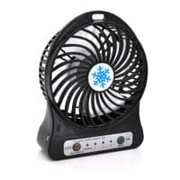 Портативний вентилятор Voltronic Light Fan, 3 режима скорости, аккумулятор 18650, Mix color, Box