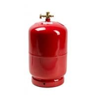 Газовий балон ПРОПАН 5кг(12л), тиск 18BAR + пальник 20448, Red, Q2
