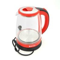 Электрический чайник BITEK BT-3110, с подсветкой, 2400W, 1.8L, Red