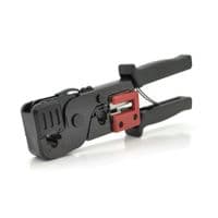 Инструмент MLT-3 (808-376E) для обжимки RJ-45 (8P8C) и RJ-12 / 11 (6P6C), Черные Q10