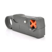 Инструмент Stripper HT-332 для зачистки кабеля RG-58 / 59 / 62 / 6 / 6QS / 3C / 4C / 5C, Gray, Blister-box