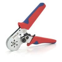 Кримпер CINLINELE HCS8 6-6 для обжима кабельного наконечника, blue + набор кабельных наконечников (VE0508,VE1508,VE1008,VE4009,VE2508)