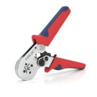 Кримпер CINLINELE HCS8 10SA для обжима кабельного наконечника, blue-red + набор кабельных наконечников (VE0508,VE1508,VE1008,VE4009,VE2508)