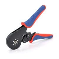 Кримпер CINLINELE HCS8 16-6 для обжима кабельного наконечника, blue + набор кабельных наконечников (VE0508,VE7508,VE1008,VE1508,VE2508,VE4009,VE6102)