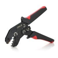 Инструмент обжимной SN-02C для обжимки клемм, 0.5-2.5mm2, Black-red