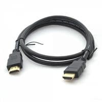 Кабель Merlion HDMI-HDMI HIGH SPEED 0.27m, v1.4, OD-7.5mm, круглый Black, коннектор Black, (Пакет) Q500