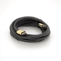 Кабель Merlion HDMI-HDMI 8K Ultra HD(7680x4320P), 3.0m, v2,1, круглый Black, коннектор Blue, Blister-box, Q80