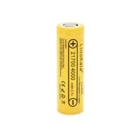 Аккумулятор 21700 Li-Ion, 4000mah (4000-4300mah), 25A, 3.7V (2.5-4.2V), Yellow, PVC BOX Liitokala (Lii-40A/23385)