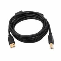 Кабель USB 2.0 AM / BM, 1.0m, черный, Пакет Q500