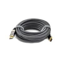 Кабель VEGGIEG HX-1.5 HDMI-HDMI 2K * 4K, 1.5m, v2,0, OD-7.0mm, круглый, оплетка, Black, коннектор Black-Gold, Пакет