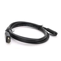 Удлинитель Merlion HDMI(папа)-HDMI(мама) VEGGIEG 0.5m, v2.0, OD-7.0mm, круглый, Black, коннектор Black, (Пакет)