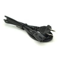 Кабель питания 1.2m, 0.5mm, PC-184 / 2 A-C13 2 pin (американский разъем), Black, OEM Q25
