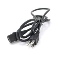 Кабель питания 1.2m, 0.5mm, PC-184 / 2 B-C13 3 pin с заземлением (американский разъем), Black, OEM Q25