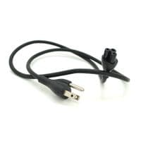 Кабель питания 1.2m, 0.5mm, PC-184 / 2 B-C13 для ноутбука (американский разъем), Black, OEM Q25