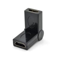 Переходник HDMI 360&amp;deg; (мама-мама)