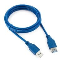 Удлинитель USB 3.0 AM / AF, 1.0m, Blue, пакет