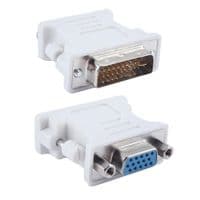 Переходник VGA(мама) / DVI-I 24+5 (папа) Grey Q50