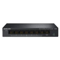 Коммутатор POE Mercury MS08CP с 7 портами POE + 1 порт UP-Link 100Мбит, БП в комплекте, Q18