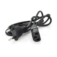 Кабель питания Schuko PC-186 CEE7 / 16-C13, 1.2M, 0.5mm OEM (евровилка) без заземления
