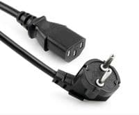Кабель живлення Schuko PC-186 CEE7/7-C13, 1.5M, 0.5mm, OEM (євровилка) Q25/300