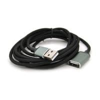 Удлинитель VEGGIEG UF2-2, USB 2.0 AM / AF, 2,0m, Red, Пакет