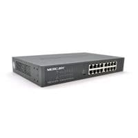 Комутатор POE Mercury SG116PS 14 портів POE 100Мбіт + 2 порт Ethernet (UP-Link) 100 Мбіт, БП вбудований, кріплення у стійку, BOX (294*180*44)