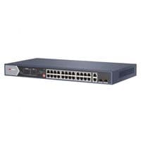 24-портовий некерований Hi-PoE комутатор Hikvision DS-3E0528HP-E, 20 1000 Мбіт/с POE+ (4 Hi-PoE) + 2 1000 Мбіт/с SFP