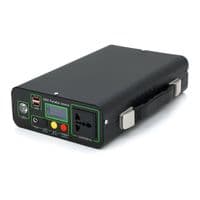 Портативний PowerBank KY-192WH, 220V/20A, 1*AC/220V+1*DC/12V+2*USB/5V, LED+перехідник