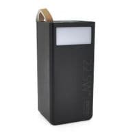 Powerbank YM-353, 30000mAh,ліхтарик,Input:5V / 2.1A(micro USB,Type-C),Output: 5V / 2.1A(2хUSB),Fast Charger PD22.5W(QC3.0) / Type-C,plastic,Black, BOX
