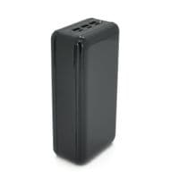 Power bank YM-391 50000 mAh, Input:5V / 2.1A(micro USB, Type-C, Lighting), Output:5V / 2.1A(3хUSB), пластик, Black, BOX
