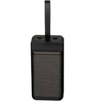 PowerBank XO-PR158 50000mAh,Вхід:5V / 2.5A,9V / 2A,12V / 1.5A(Micro,Type-C,Lightning),Вихід: 5V / 2A,9V / 2A(3хUSB,Type-C),Q18,пластик,Чорний
