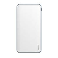 PowerBank Baseus Simbo 10000mAh, Вхід: 5V / 2,4А / 1,5А(Type-C,Lightning), Output:5V / 3А / 2,1А(Type-C,USB), FastCharge,Q1,пластик,Білий