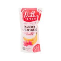 Жидкое мыло Milky Dream Банан и красная плюмерия дой-пак 1000 мл (4820205300424)