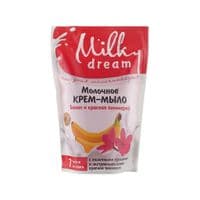 Жидкое мыло Milky Dream Банан и красная плюмерия дой-пак 500 мл (4820205301759)
