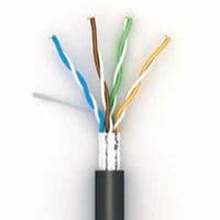 Кабель F/UTP 4x2х0,51, кат. 5е, зовнішній КППЭ-ВП (100), 305 м