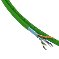 Кабель F/UTP, кат. 5E, AWG 24, LSZH, Eca, зелений, 305м, Corning