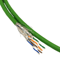 Кабель S/FTP23 4P VOL-10SFL, кат. 7, LSOH (Dca), зелений, 1000 м, Corning